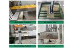 220V 50HZ Hot Melt Glue Facial Tissue Box Sealing Packing Machine 40-60 pcs/min
