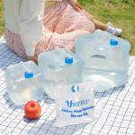 Outdoor Camp Water Bag Cubitainer Folding Plastic Bucket with Custom Size