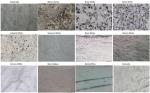 G640 White Star Prefabricated Granite Stone Countertops Polished / Honed Finish