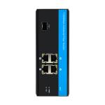 4 Network Port Industrial Gigabit Ethernet Switch , Din Rail Gigabit Switch One