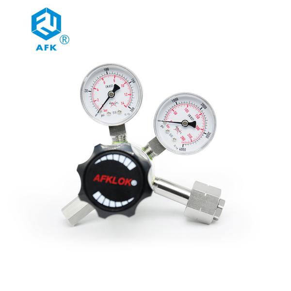 Stainless Steel High Pressure Air Regulator Two Stage Pressure Regulator With