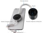 COMER anti-theft cable lock retractable Secure Display Stand Mobile Phone