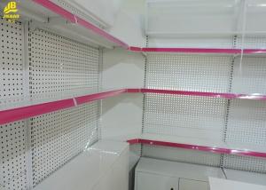 Wholesale Wall Side Grocery Display Racks With Corner Shelf Cabinets 30kg/ Layer Load from china suppliers