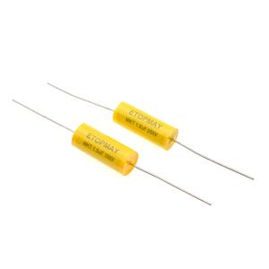 Wholesale CL20 Axial Audio Film Capacitors Metallized Polyester 1.5uF 100V from china suppliers