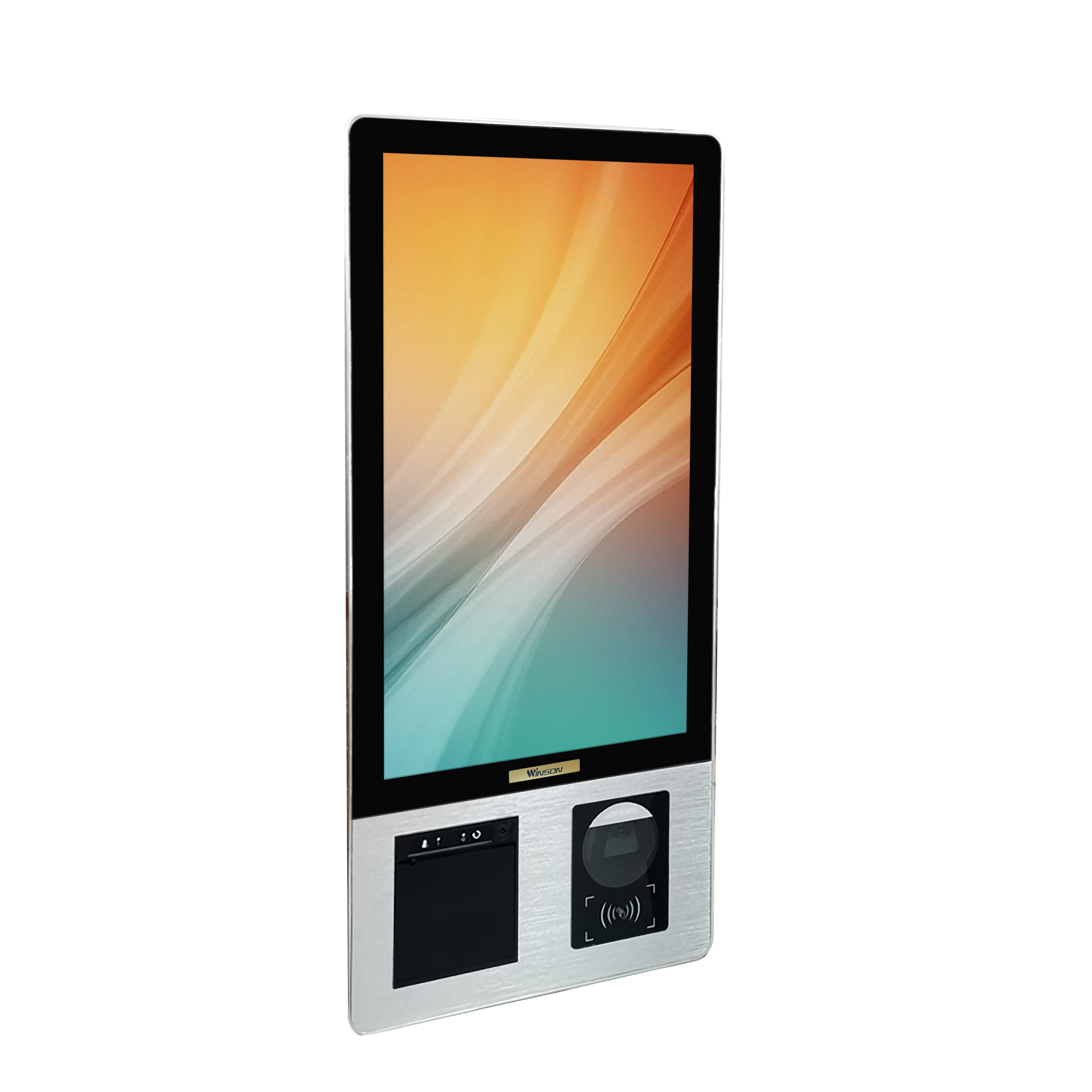 23.8 Inch Touch Screen Price Checker with Barcode Scanner All in One Pos System POS Terminal Supermarket Cash Register