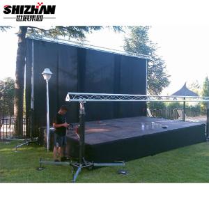Wholesale 1.5m Adjustable Raised Aluminum Stage Platforms Portable from china suppliers