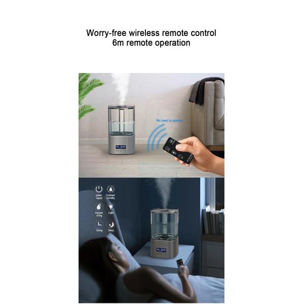 5500ML Capacity Cool Mist Humidifier Ultrasonic for Baby Bedroom