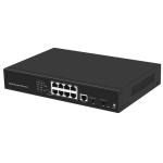Managed PoE Industrial Ethernet Switch 8 Ports 8K Multipurpose
