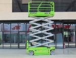Electric working height 14m with 320kg capacity hydraulic scissor lift for