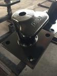 Marine Port Cast Steel Mooring Components SWL 150 KN Mooring Bollard