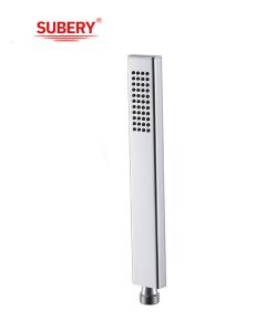 Wholesale Brass microphone handshower hand shower for shower column bathroom silicon nozzle easy cleaning square OEM from china suppliers