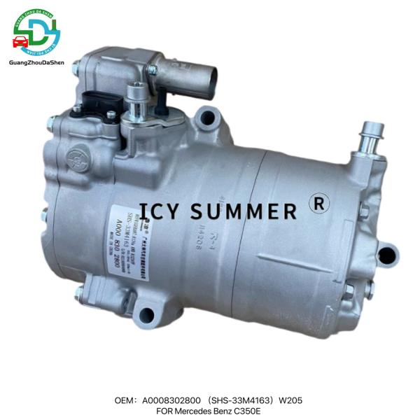 A0008302800 Electric Vehicle AC Compressor Mercedes C E GLC GLE S-Class Oil