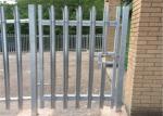 1.2m Tall Metal Palisade Fencing Hot Dipped Galvanized After Welded Privacy
