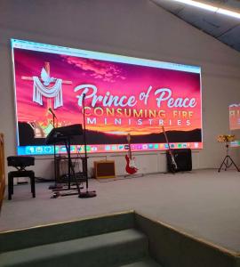 Wholesale Indoor High Refresh Church Led Display P3.076 Die Casting Aluminum Cabinet from china suppliers