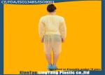 Durable Elastic Cuff Disposable Dressing Gowns , Disposable Surgical Apron OEM
