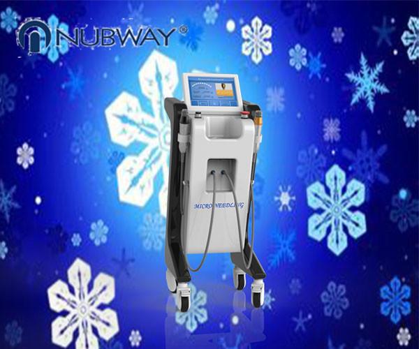 promotion hot sale double heads fractional rf microneedle machine best skin