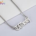 OEM ODM Stainless Steel Engraved Necklace
