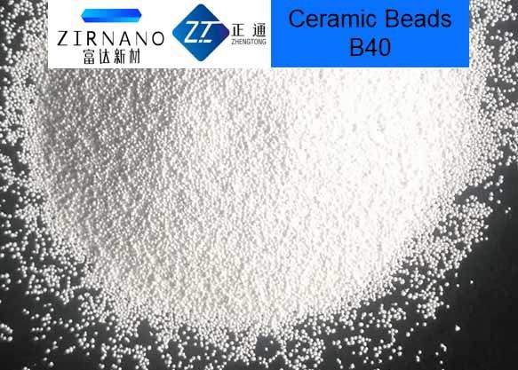 No Silicosis Danger Low Dust Blasting Media , B40 Light Metal Surface Cleaning