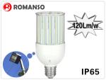 27W Durable Outdoor IP65 Corn LED Lights Street Bulb , Led 110v Light Bulb