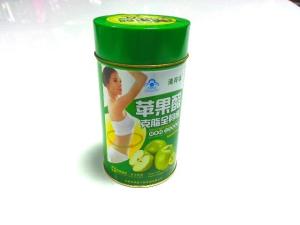 Wholesale Chocolate / Tobacco Storage Food Grade Tin Containers Round / Cylindroid from china suppliers