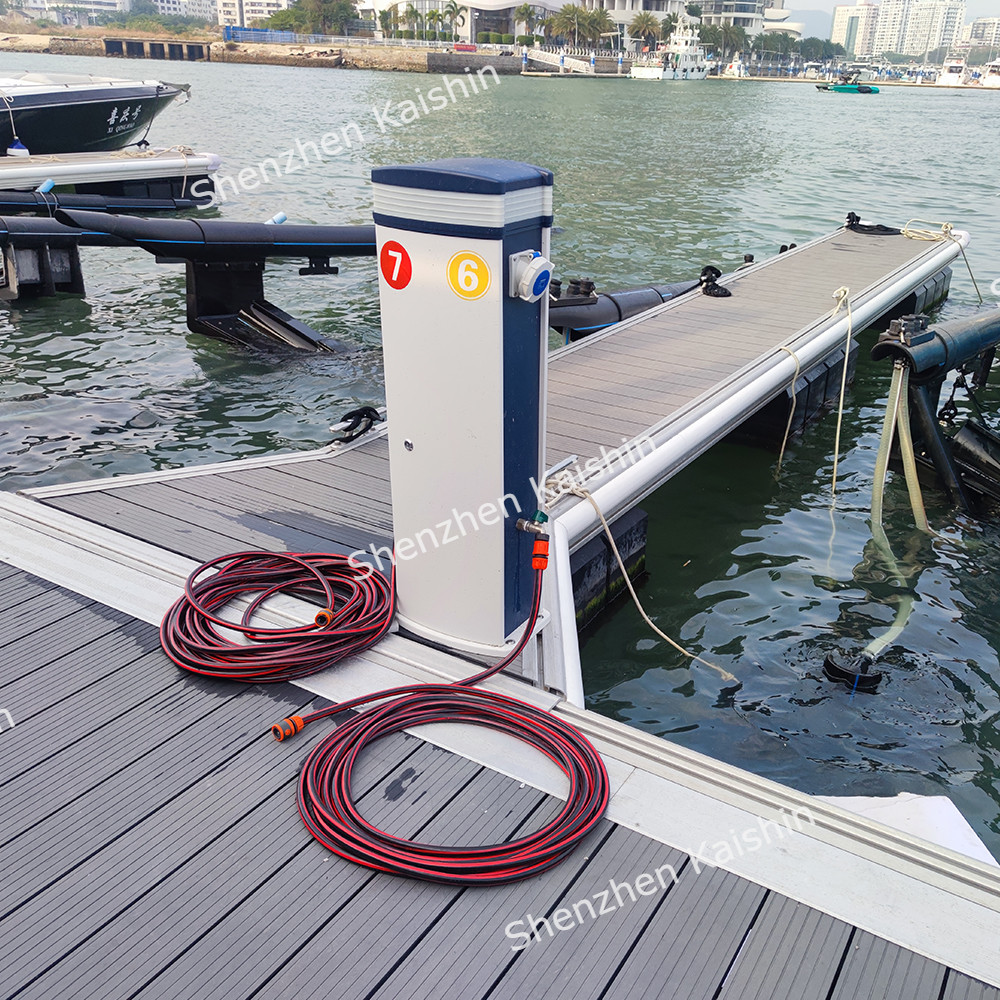 Aluminum Alloy Floating Platform Jet Ski Dock Pontoon Marina Gangway Boat