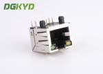 KRJ - 56S8P8C1X1YGENL Metal Shielded Rj45 Jack Connector Without Transformer