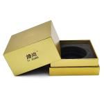 Free Sample Customized Cardboard Gold Gift Jars for Skincare Packaging and