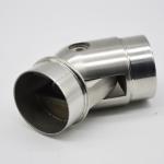 Stainless steel adjustabel tube connector 90 degree, material SS304, finishing