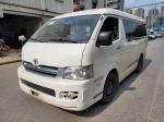 10 Seats Diesel Toyota Used Mini Bus With Gasoline Engine AC Equip No Accident