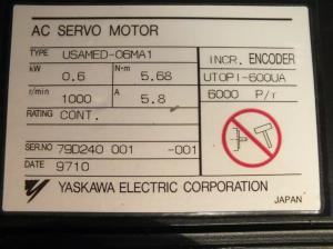 Wholesale USAMED-06MA1 Yaskawa Industrial module Use Light Sensor Servo Motor from china suppliers