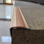 Stair Nosing Aluminum Tile Trim Non Slip Brass For Stair Edge Protection