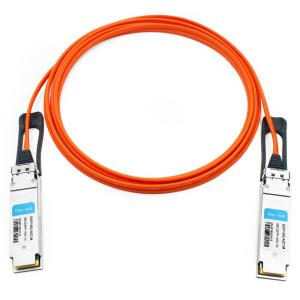 Wholesale Mellanox MC220731V-001 Compatible 1m (3ft) 56G QSFP+ to QSFP+ Active Optical Cable from china suppliers