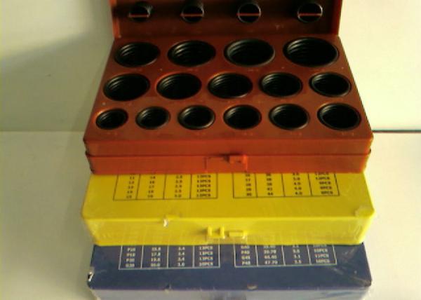 Standard Silicone Rubber Washers Rubber O Ring Kit ISO3601 , AS568A , DIN3771,