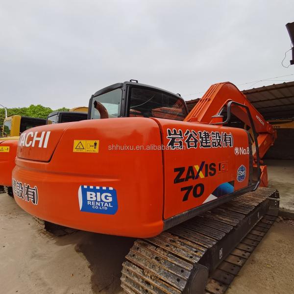 Hitachi in stock Good condition Hitachi ZX70 second hand hydraulic crawler