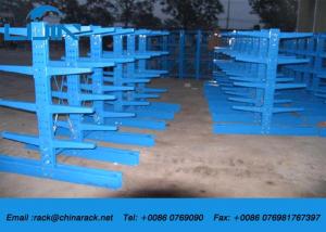 Wholesale Heavy Duty Cantilever Pallet Racking , Anti Corrosion Cantilever Shelving Systems from china suppliers
