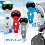freehand drawing products robot 3d pens with voice broadcasting and 1000mah
