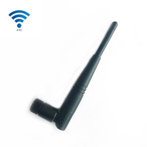 Wholesale External Dual Band 2.4 Ghz 5Ghz Antenna , RP SMA Black 3DBi WiFi Antenna from china suppliers