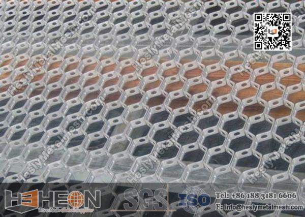 aisi304H hexmesh with bonding hole china supplier