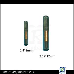 Wholesale RFID Glass Tag EM4305 Chip Transponder Microchip For Animal Identification from china suppliers
