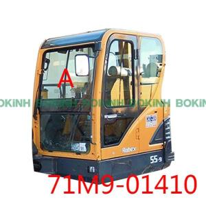 Wholesale 71M9-01410 HYUNDAI Excavator Front Glass Replacement Upper Position A Window Tempered from china suppliers