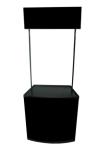 Advertising Plastic Pop Up Display Desk , Promotion Trade Show Desk