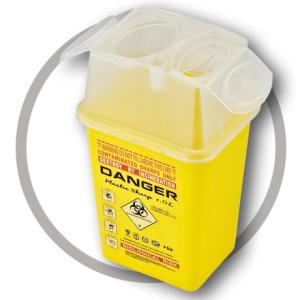 Wholesale 1 Litre Sharps disposal container, Sliding Lid, Red,Sharps Container | WinnerCare from china suppliers