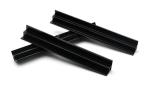 Colorful Soft PVC Glass Channel Profile