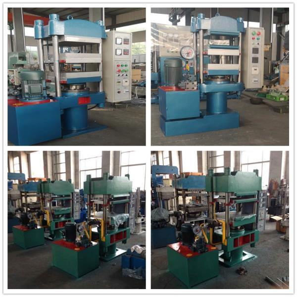 Electric Heating Rubber Compression Vulcanizer For Double Station Design