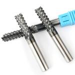 Corn Shaped Tungsten Steel Milling Cutter Coated Carbon Fiber Plate PCB Gong
