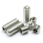 Metric Strength Tip Stop Screw with Black Zinc Plated Carbon Steel Bolt ISO