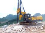 Well Drilling 43 m Foundation Pile Machine KR125A Rock Boring Machine Bore Well