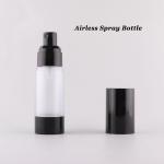 AS Base Material Luxury Empty Airless Spray Pump Bottles 15ml 30ml 50ml 80ml