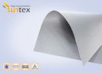 E Glass Woven Silicone Coating Fabric Cloth Two Side Fireproof Silicone Rubber