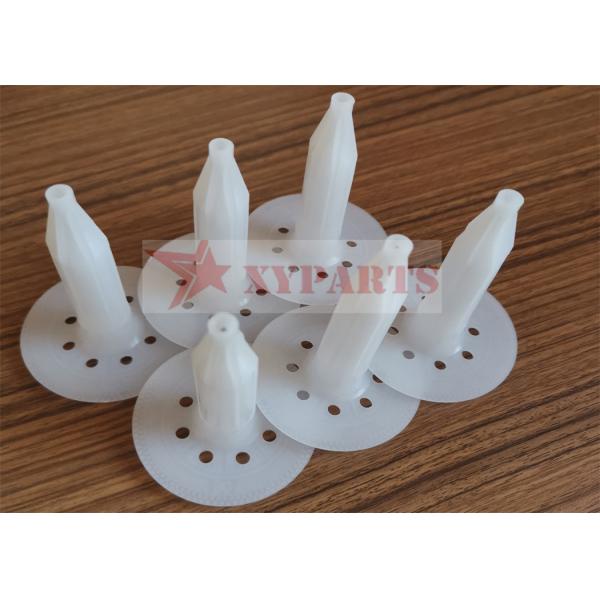 Actuated Tool Installed Plastic Wall Insulation Anchors With Premounted Steel Nail